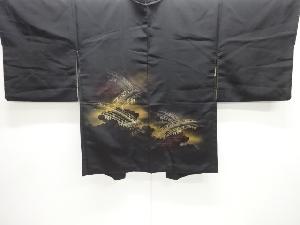 橋模様織出し絵羽織